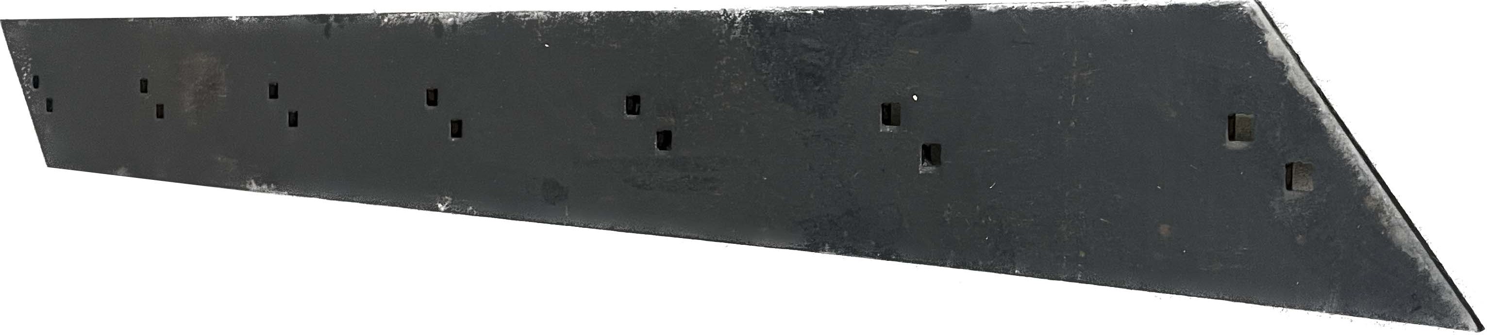 Plogstål SMS 2010x12x200 snedskuret 7 st hålpar c-c 290 mm