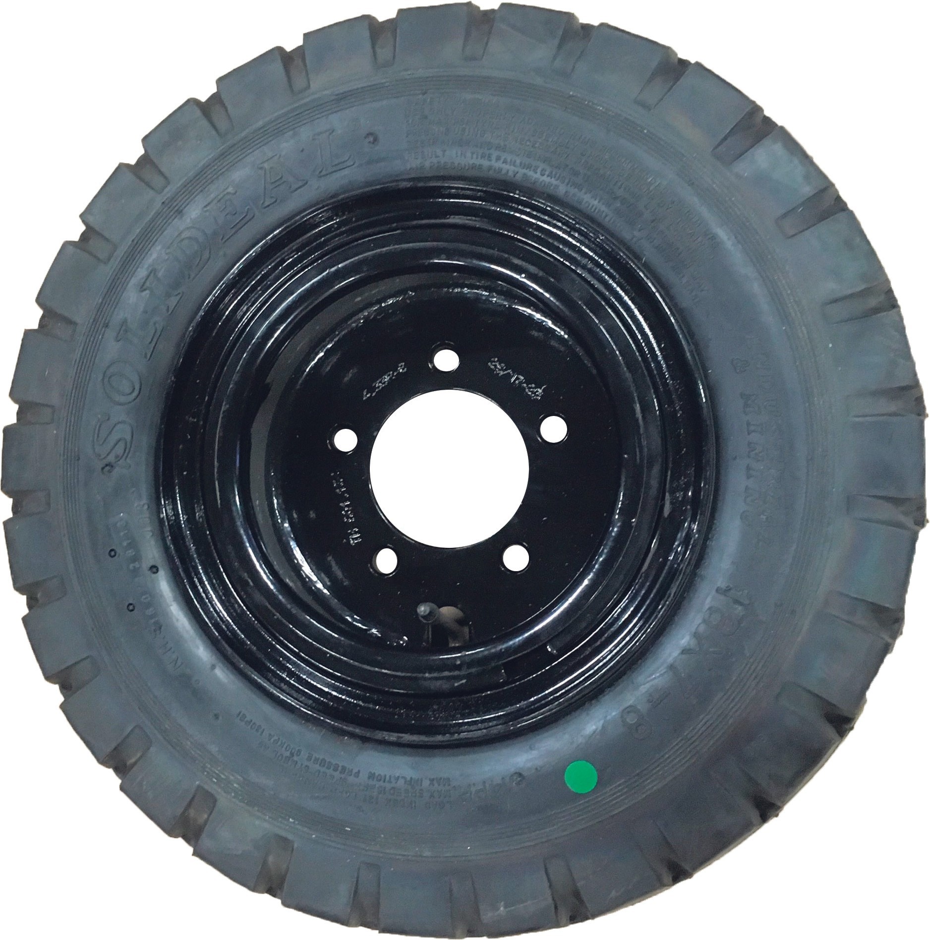 Ploghjul Mähler luft 15 x 4 1/2-8/12.pr (125/75-8) m fälg 10001346 Solideal