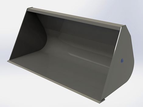 Lättmaterialskopa 2,2m utan fäste GA
