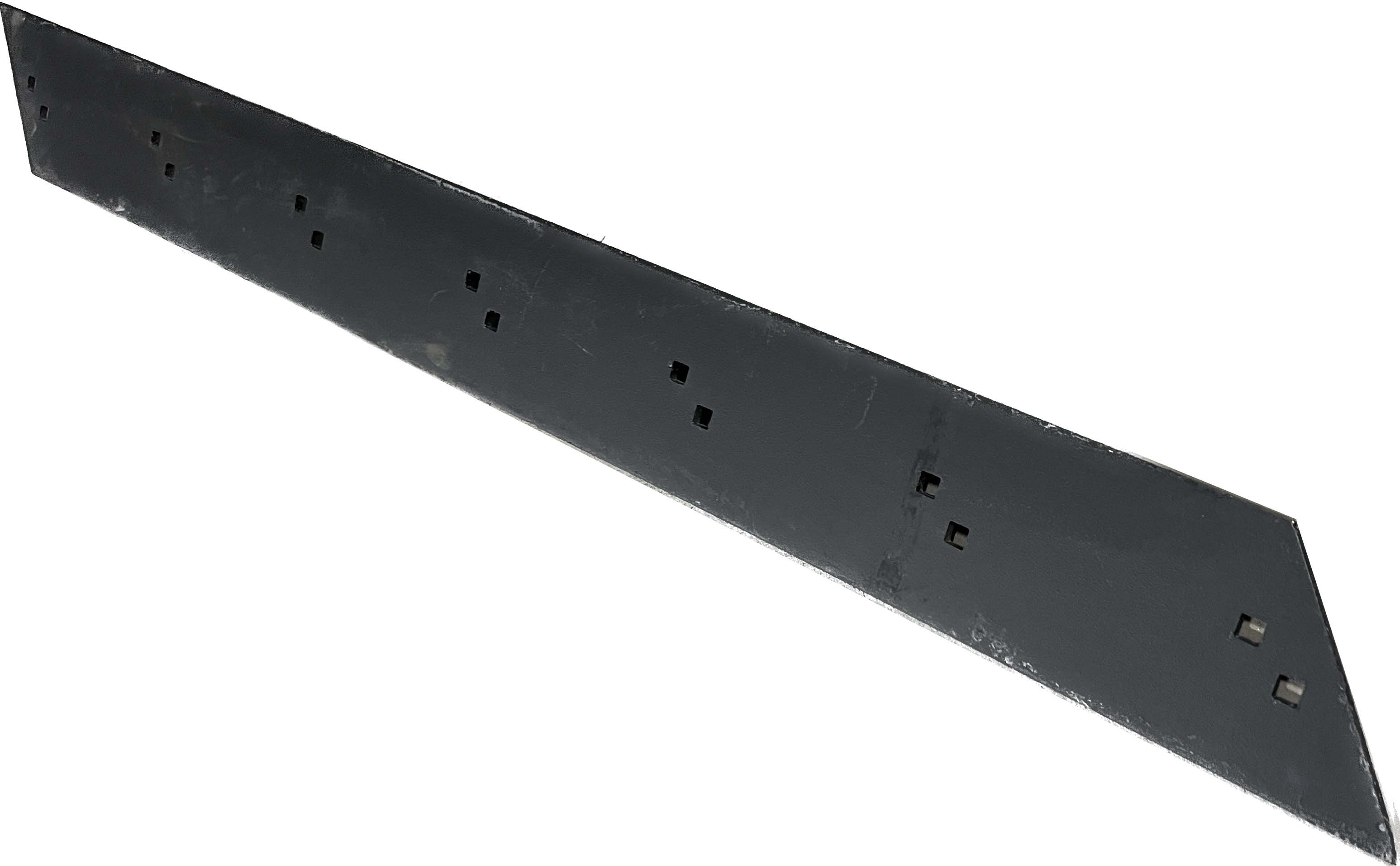 Plogstål SMS 2010x10x200 snedskuret 7 st hålpar c-c 290 mm