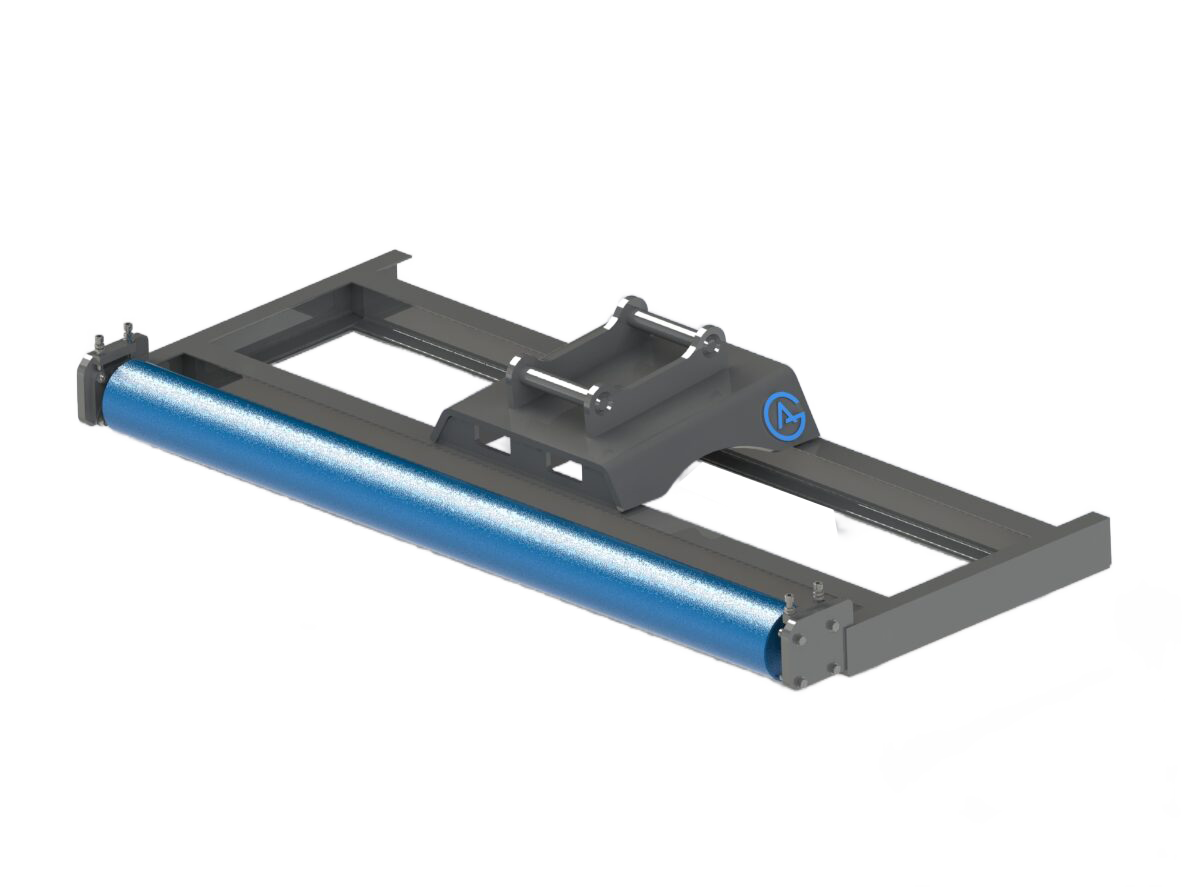 Avjämningsbalk 2,0m S40 med rulle 152mm GA