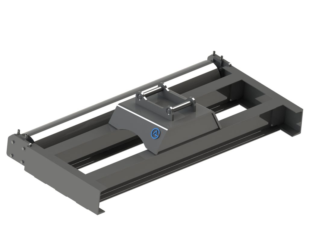 Avjämningsbalk 2,0m S40 med rulle 220mm GA