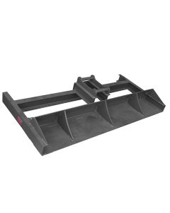 Avjämningsbalk 2,5m S45 med skopa ROBUST