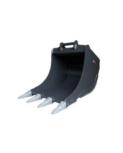 Grävskopa S45 med tänder, 800mm, 500L ROBUST