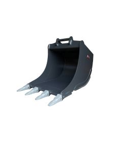 Grävskopa S45 med tänder, 800mm, 500L ROBUST