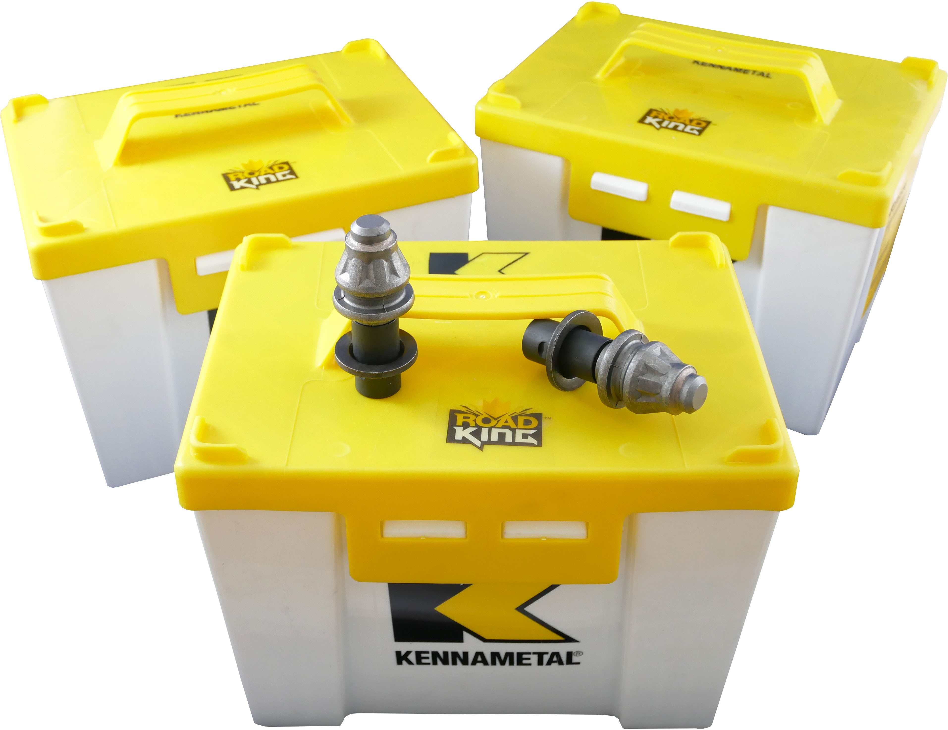 Hyveldubb-stift TRUBBIG Kennametal Road King FAB - 3 lådor (150st)