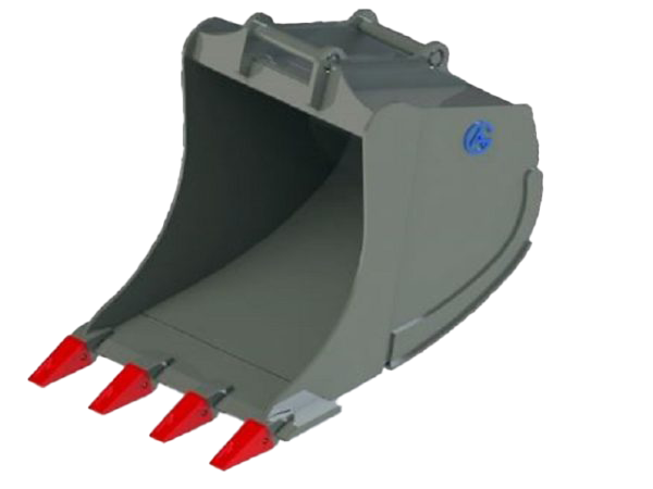 Grävskopa S45 med tänder, 800mm, 500L GA