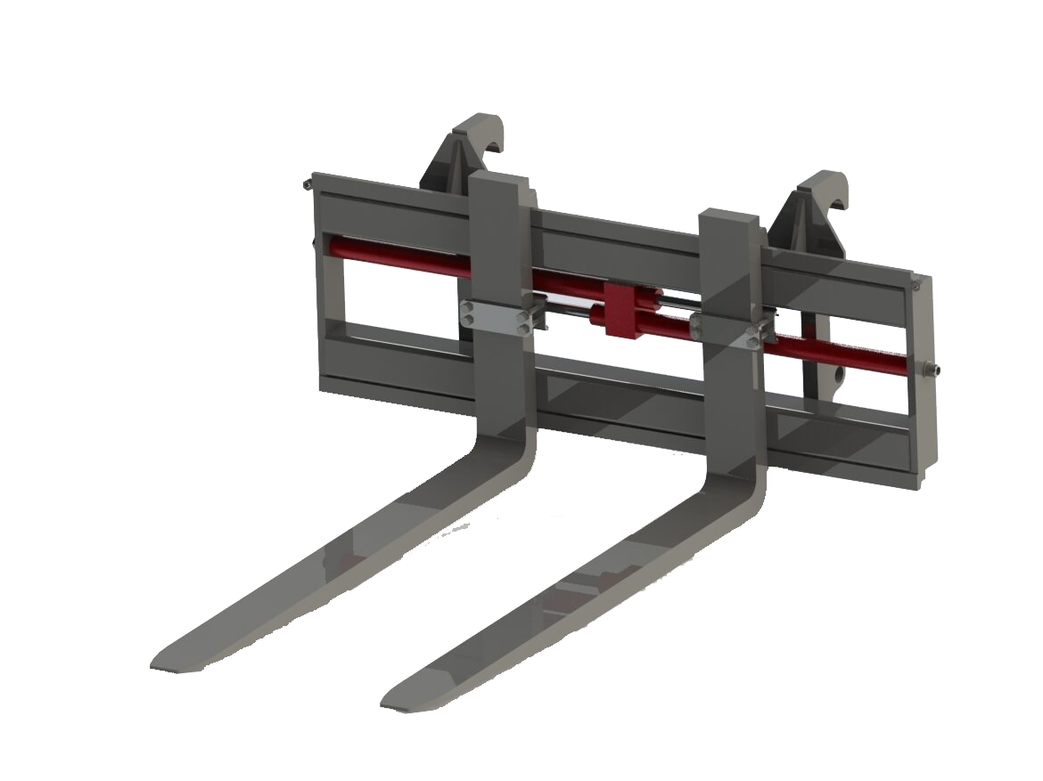 Pallgaffelram 1200mm SMS Trima hydraulisk GA