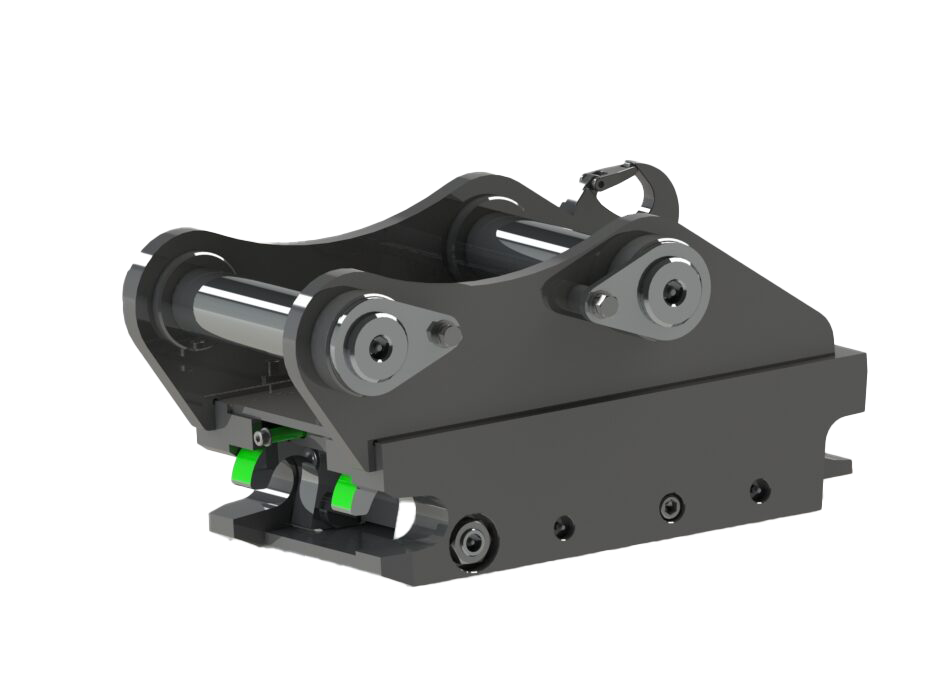 Snabbfäste S45 Hydrauliskt, med dubbel låsfunktion 50mm axel GA